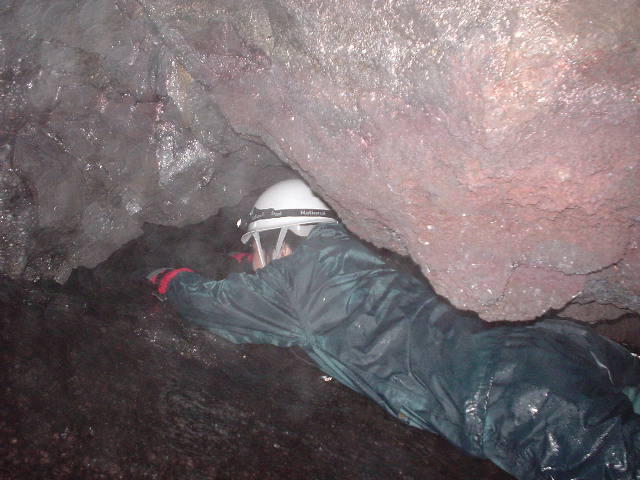 富士風穴最奥部